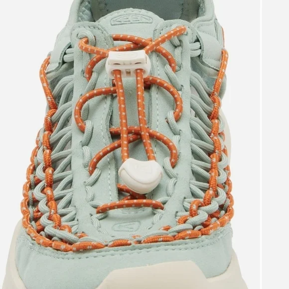 Keen Women's Aqua and Coral Athletic Shoes - Picture 3 of 4